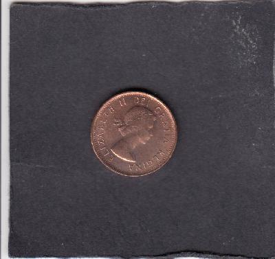 Beschrijving: 1 Cent ELIZABETH II  